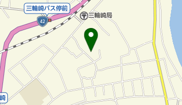 三輪崎会館の地図画像