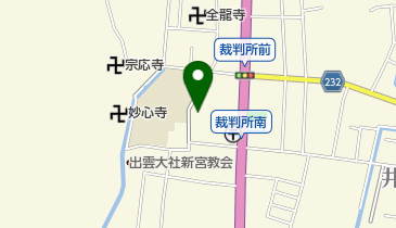 大矢珠算道研究所の地図画像