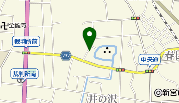 浮島屋クリーニング店の地図画像