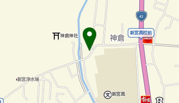 しまえんクリーニングの地図画像