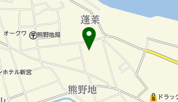 平瀬クリーニング店の地図画像