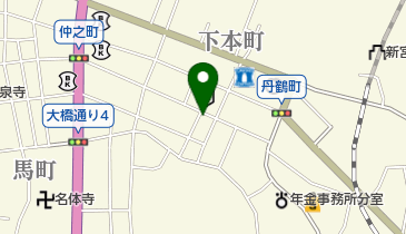 うえなかの地図画像