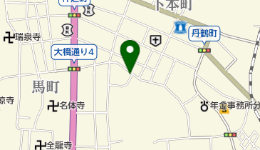 ハリウッド化粧品マハの地図画像