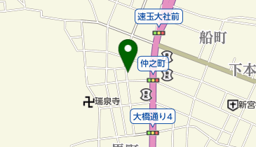糸川ブリキ店の地図画像