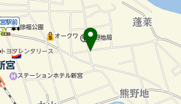 西桐呉服店の地図画像