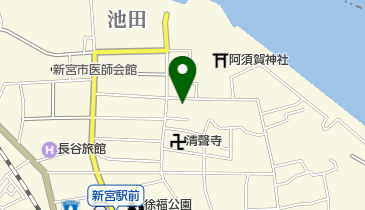 古谷酒店の地図画像