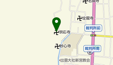 宗応寺の地図画像