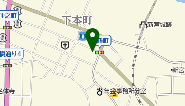 久保写真館の地図画像