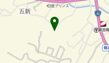 射心館の地図画像