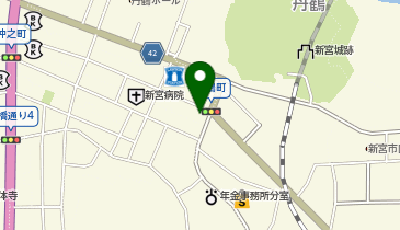 不老庵の地図画像