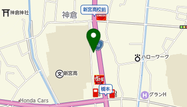 くるま屋フリークの地図画像