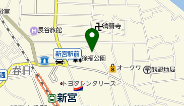 北道テント工業所の地図画像