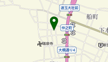 竜神鍼灸院の地図画像
