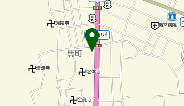 しおん仏壇店の地図画像