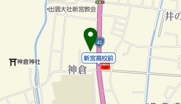 おむすび一郎 神倉店の地図画像