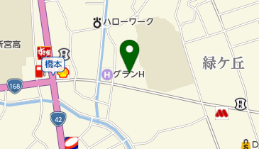 新宮保健所の地図画像