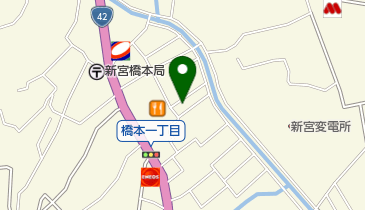 カットサロンクボの地図画像