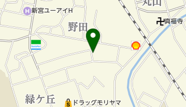 ヒゲ理容店の地図画像