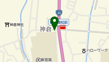 ヒロシ理容の地図画像