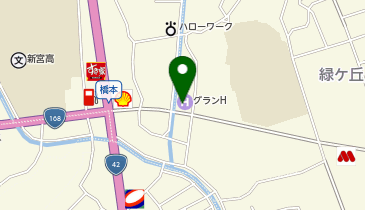 ビジネスホテルユウキの地図画像