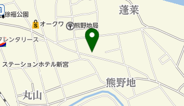 たつた仕出し部の地図画像