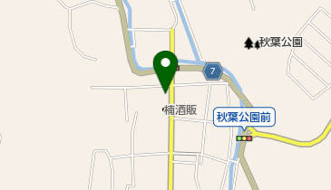 明治牛乳粉河販売所の地図画像