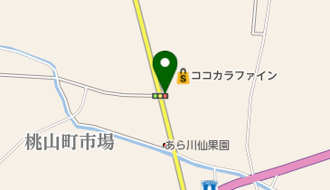 あら川第一桃生産組合(農事組合法人) 直売所の地図画像