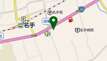 上田釣具店の地図画像