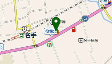 不二家ファミリーチェーン名手店の地図画像