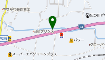 職人の店岩出店の地図画像