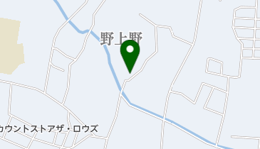 野上野集会所の地図画像