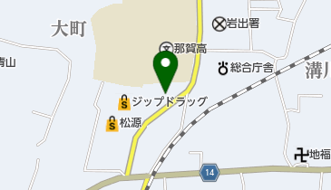 朝川龍雲書道教室の地図画像