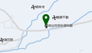 根来塗曙山会の地図画像