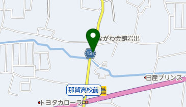 山本接骨院の地図画像