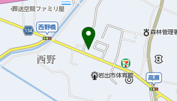 インテリアトクナガの地図画像