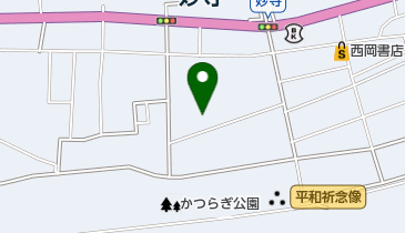 岩倉瓦店の地図画像