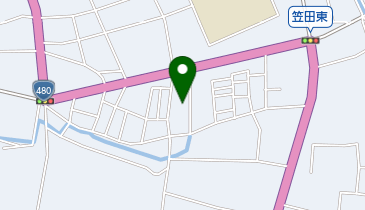 笠田モータースの地図画像