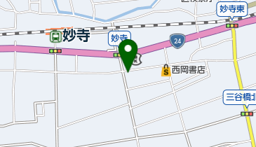 ワタダオートの地図画像