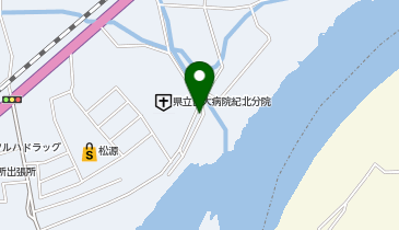 松下精肉店の地図画像
