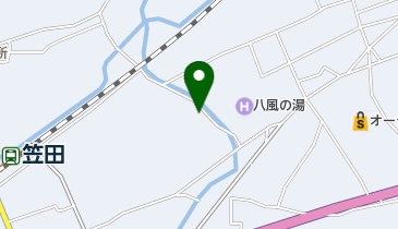 なかお美容室の地図画像