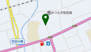 美容室結女の地図画像