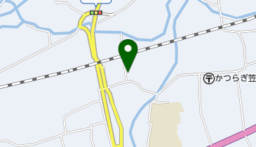 上野理容の地図画像