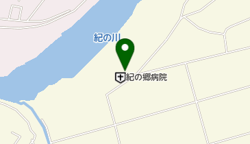 紀の郷病院の地図画像
