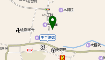 普賢院の地図画像