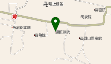 遍照尊院の地図画像