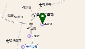 本覚院の地図画像