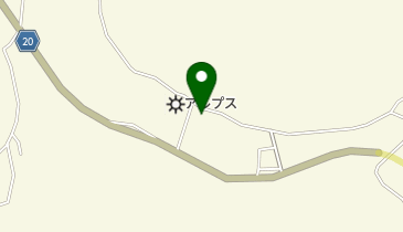 株式会社アルプスの地図画像