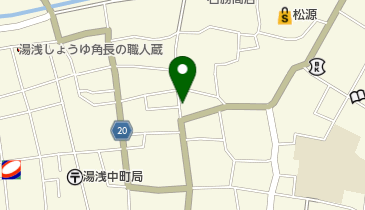 湯浅英数学院の地図画像