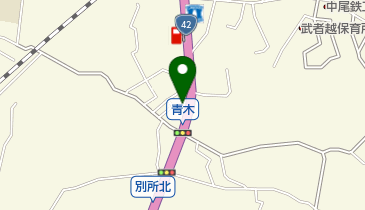 上続モータースの地図画像