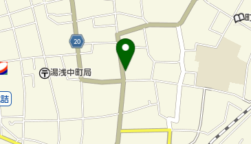 浅井時計店の地図画像